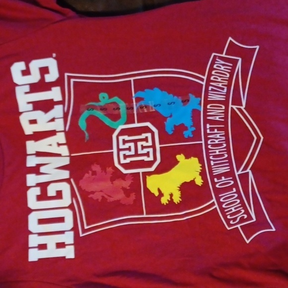 HARRY POTTER, NWT, SIZE SMALL T-SHIRT. MAROON. - Picture 4 of 6